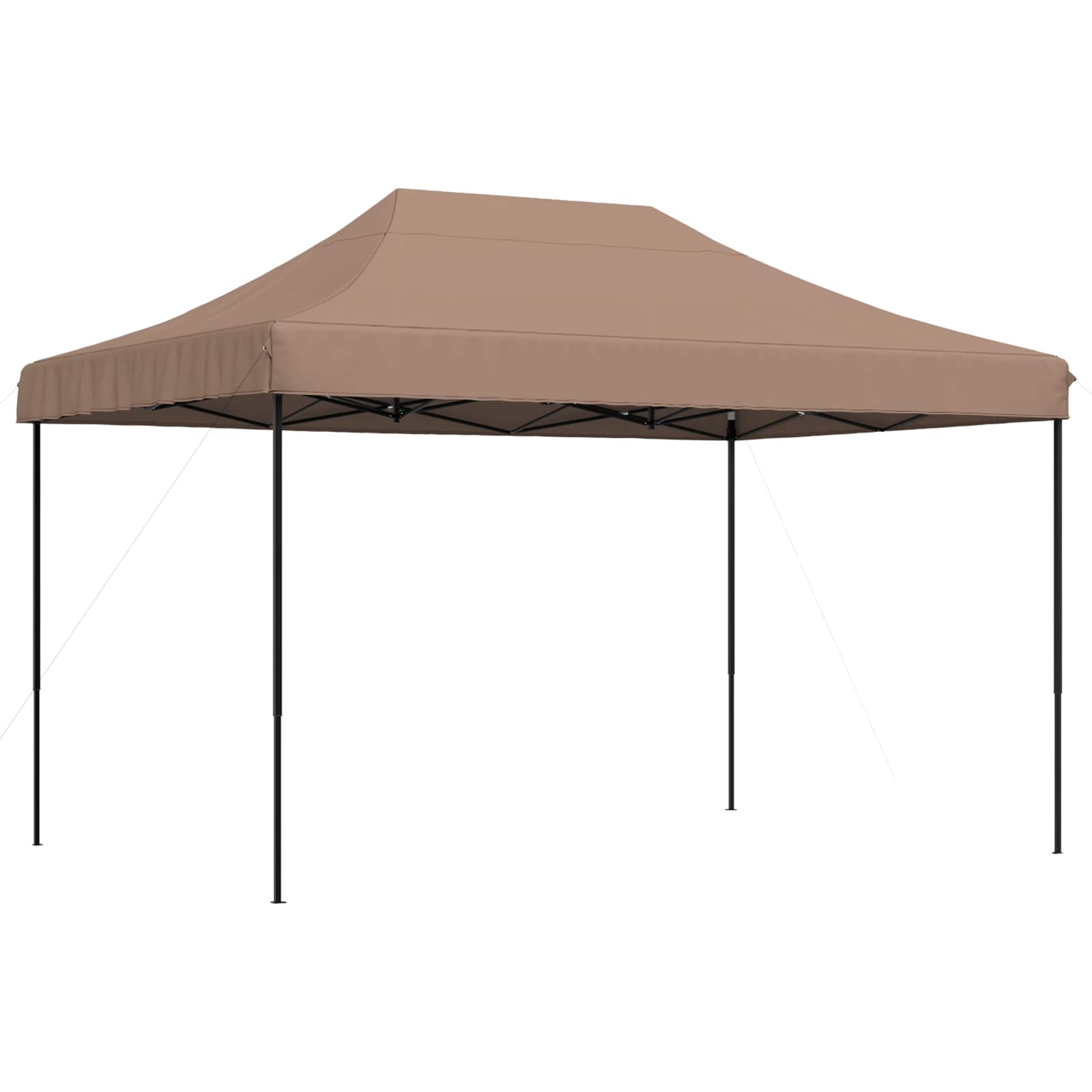 vidaXL Namiot Imprezowy Brązowy 279 x 410 x 315 cm Materiał Oxford