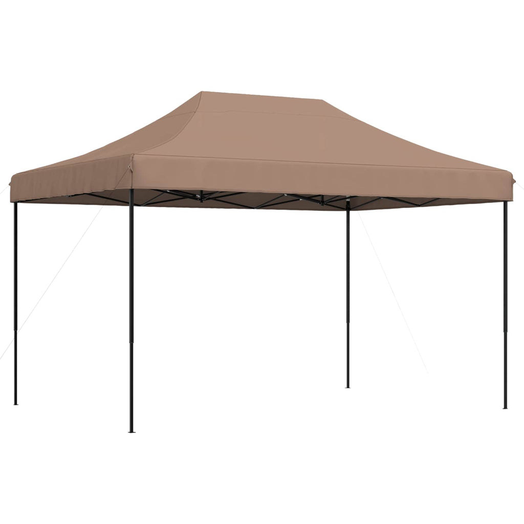 vidaXL Namiot Imprezowy Brązowy 279 x 410 x 315 cm Materiał Oxford
