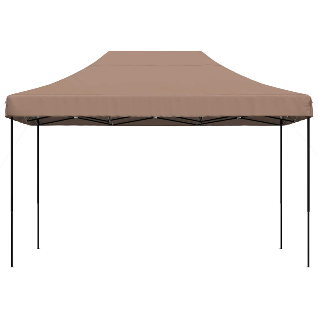 vidaXL Namiot Imprezowy Brązowy 279 x 410 x 315 cm Materiał Oxford