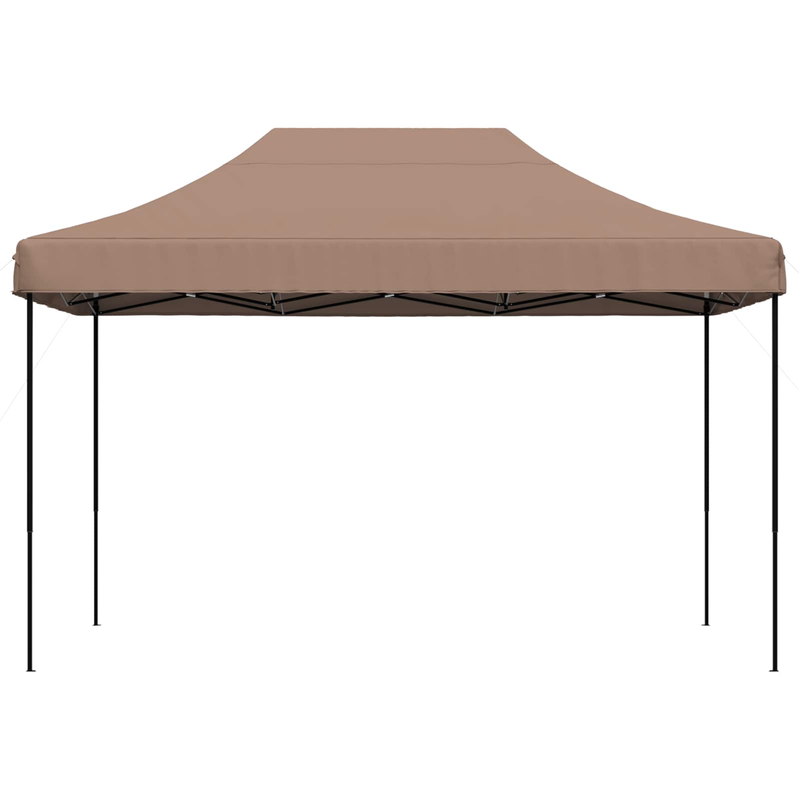 vidaXL Namiot Imprezowy Brązowy 279 x 410 x 315 cm Materiał Oxford