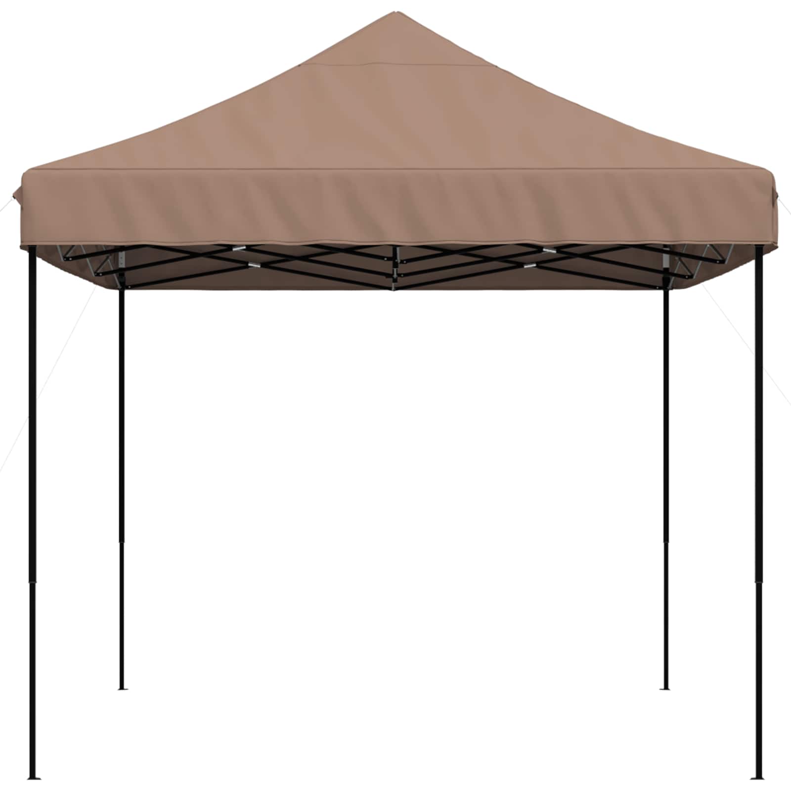 vidaXL Namiot Imprezowy Brązowy 279 x 410 x 315 cm Materiał Oxford