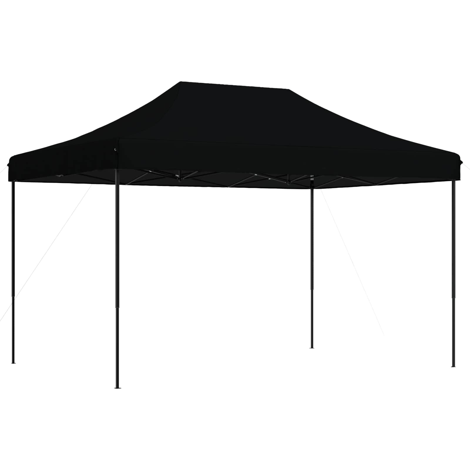 vidaXL Namiot Imprezowy Czarny 279 x 410 x 315 cm Materiał Oxford