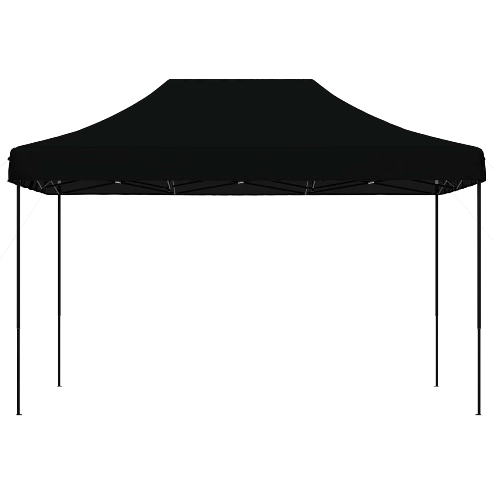 vidaXL Namiot Imprezowy Czarny 279 x 410 x 315 cm Materiał Oxford