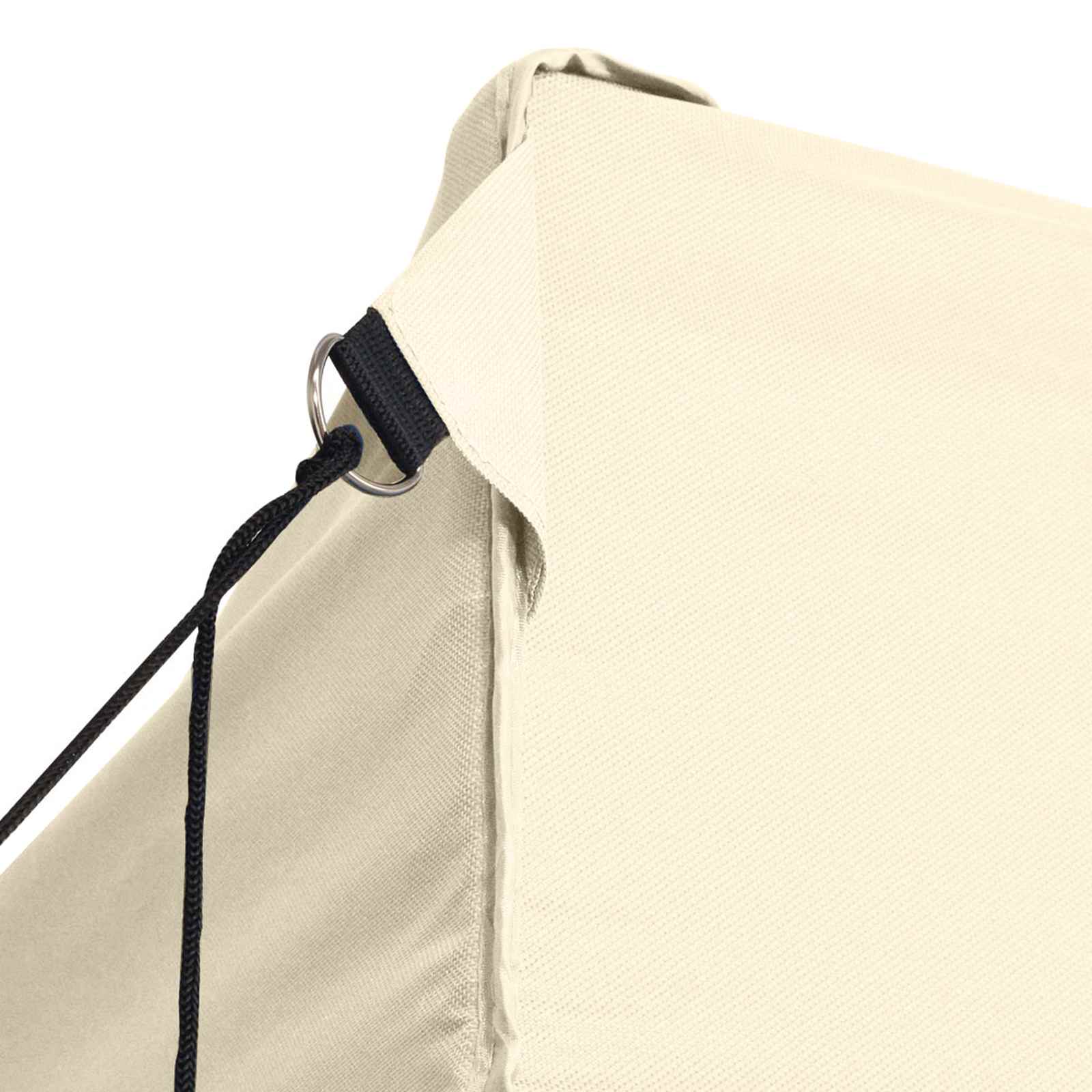 vidaXL Namiot Imprezowy Kremowy 280 x 410 x 315 cm Materiał Oxford