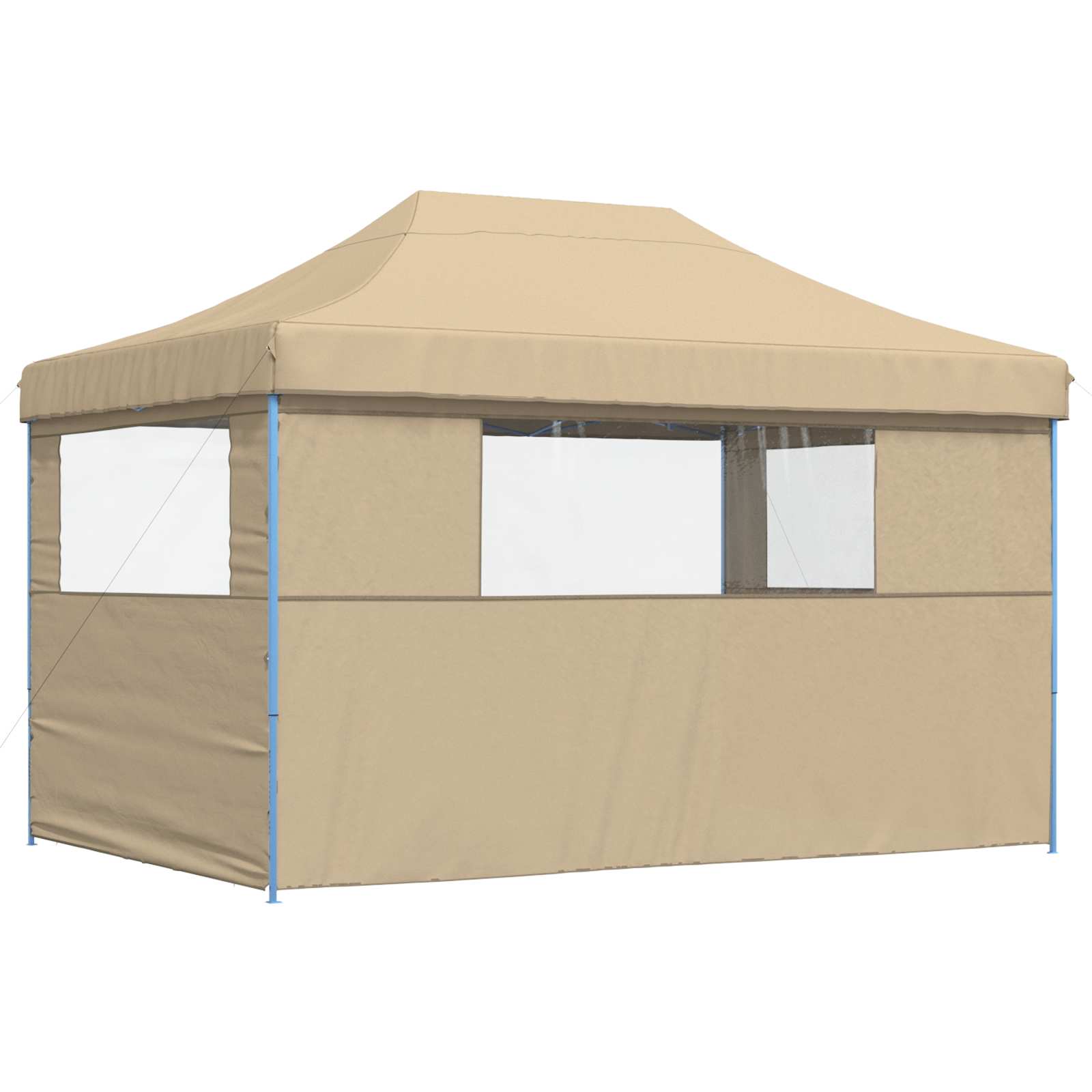 vidaXL Namiot Imprezowy Beżowy 279 x 410 x 315 cm Materiał Oxford