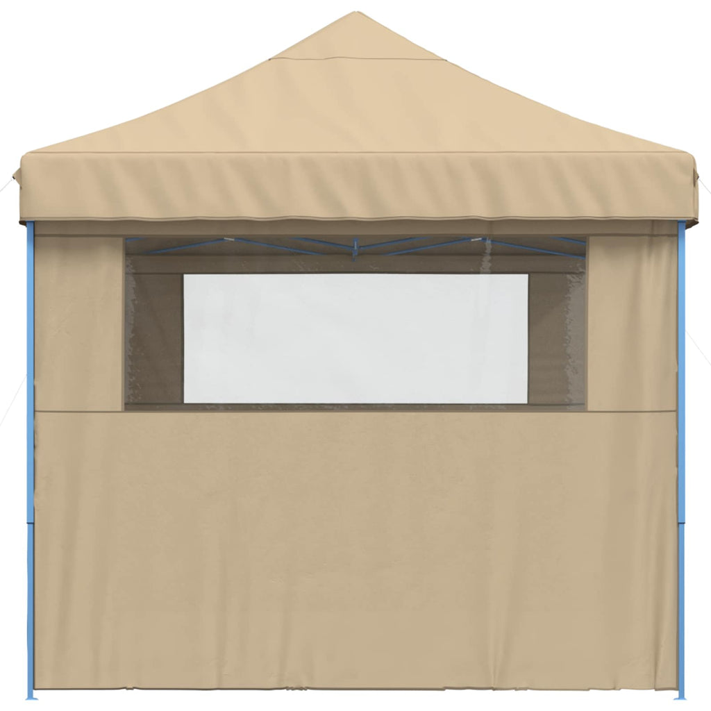 vidaXL Namiot Imprezowy Beżowy 279 x 410 x 315 cm Materiał Oxford