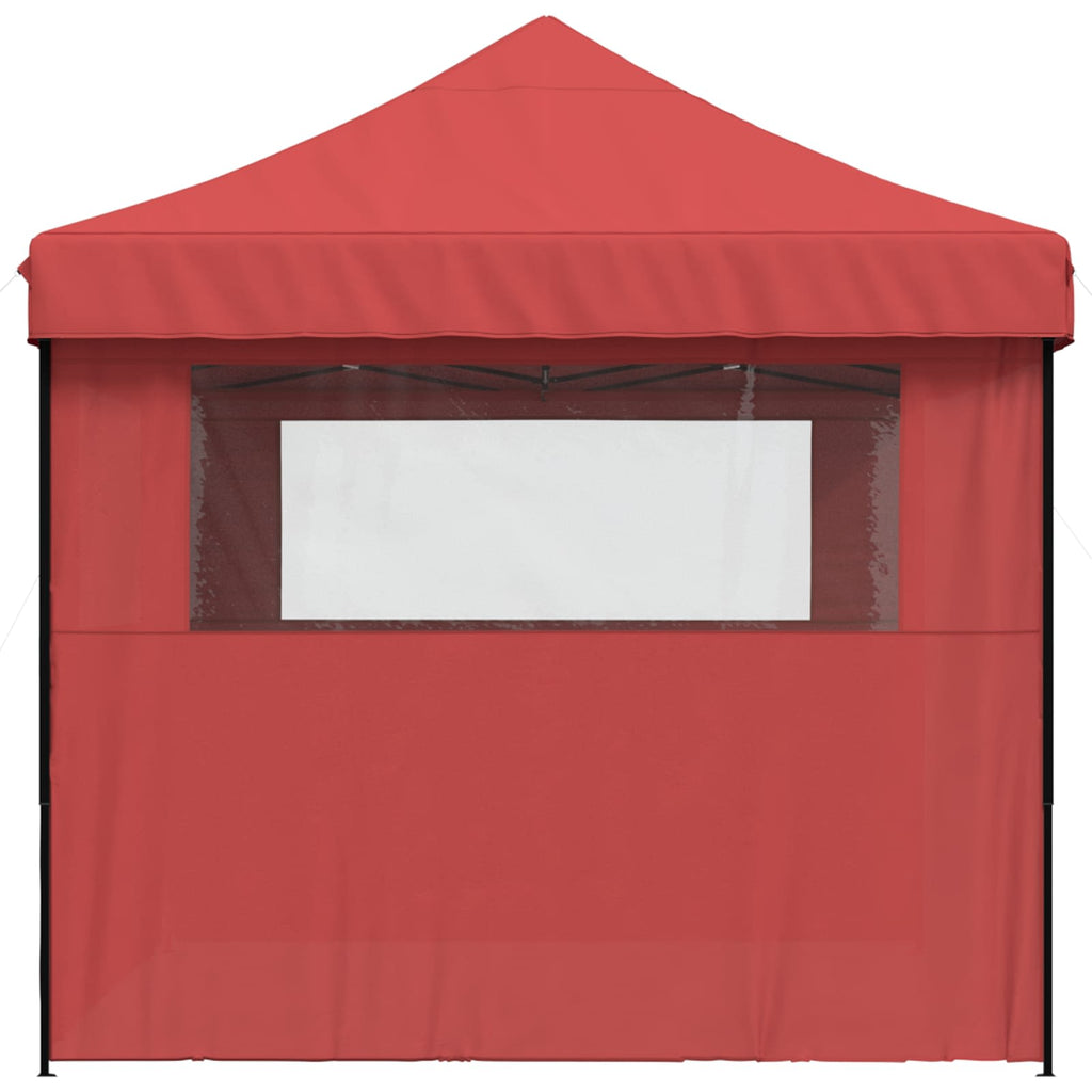 vidaXL Namiot Imprezowy bordowy 279 x 410 x 315 cm Materiał Oxford