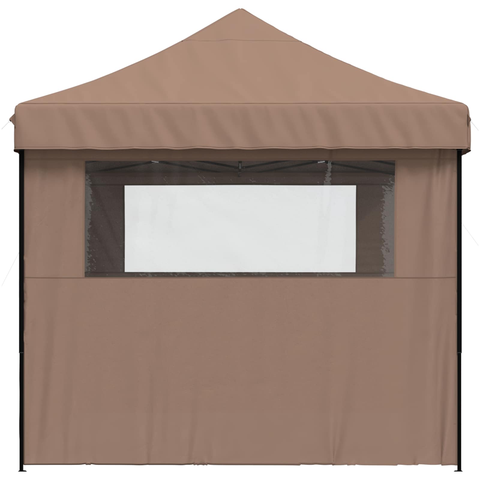 vidaXL Namiot Imprezowy Brązowy 279 x 410 x 315 cm Materiał Oxford