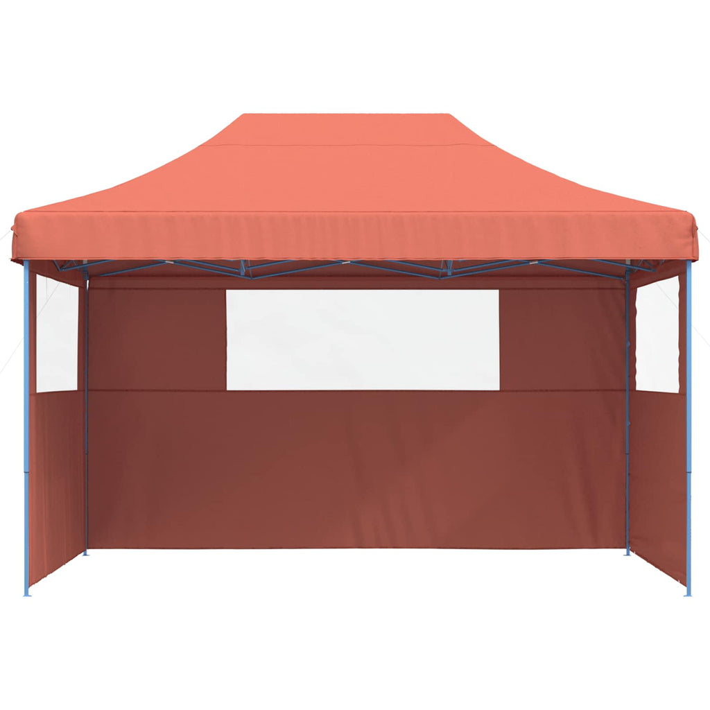 vidaXL Namiot Imprezowy terakota 279 x 410 x 315 cm Materiał Oxford