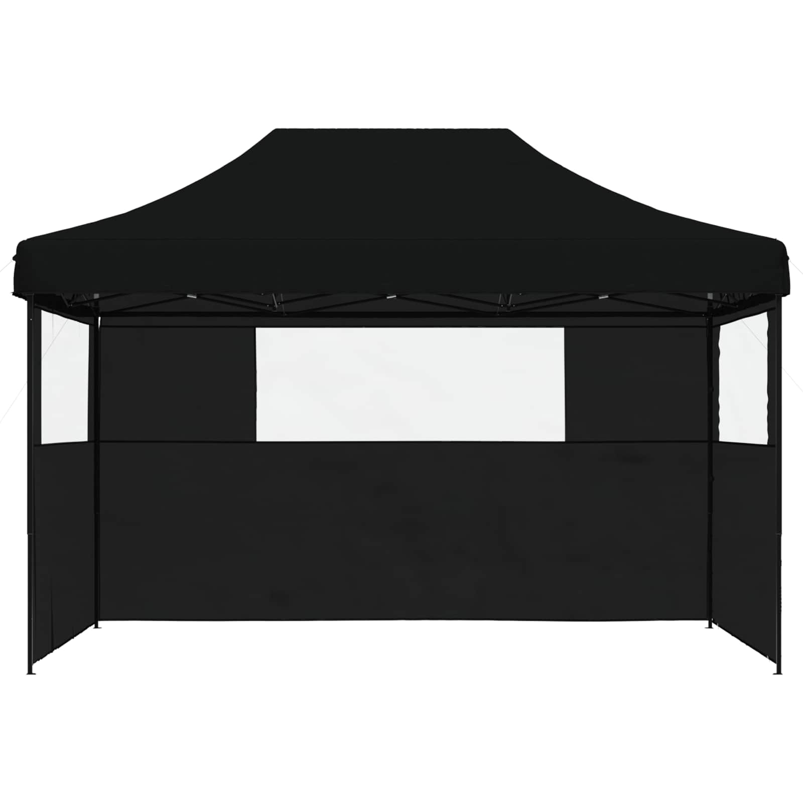 vidaXL Namiot Imprezowy Czarny 279 x 410 x 315 cm Materiał Oxford