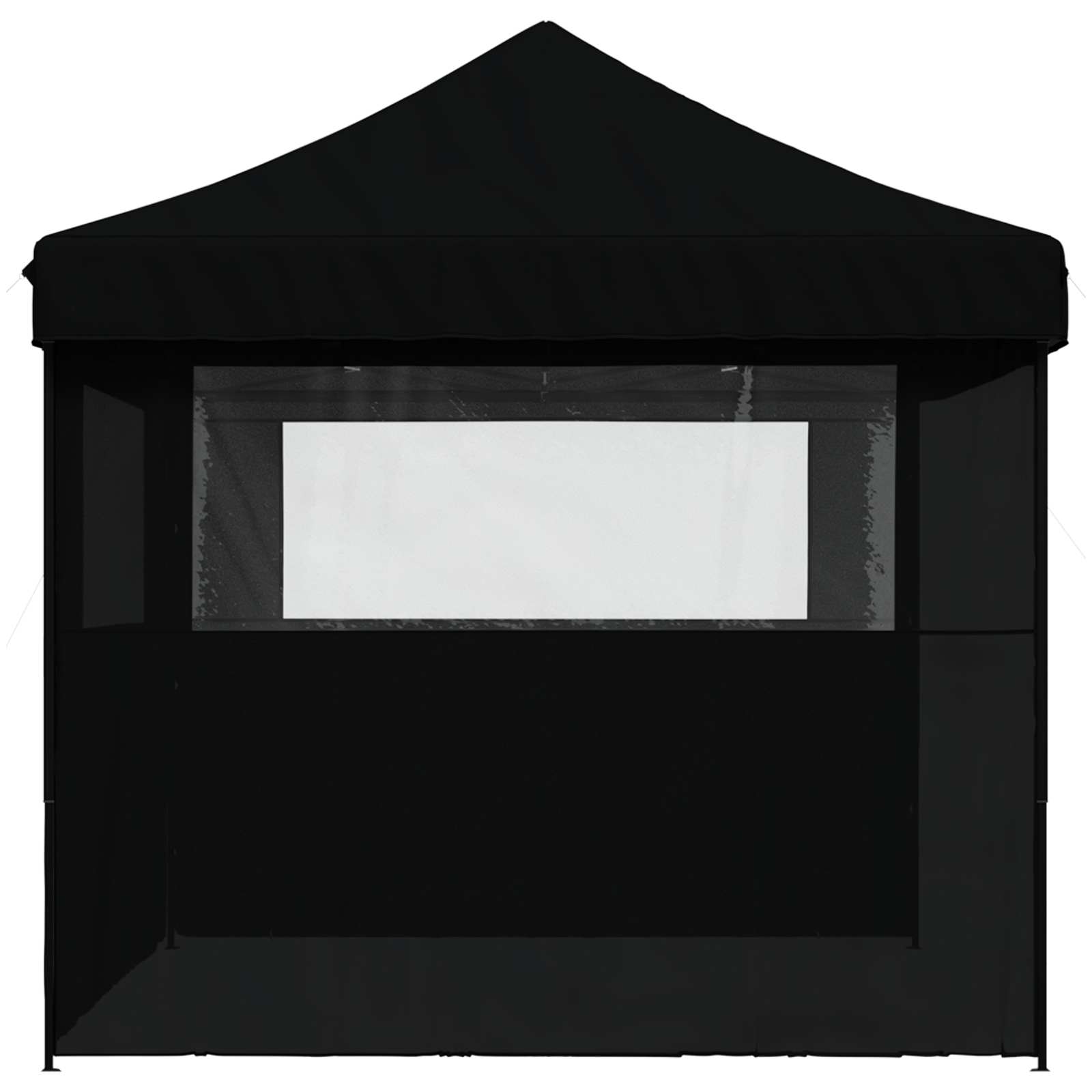 vidaXL Namiot Imprezowy Czarny 279 x 410 x 315 cm Materiał Oxford