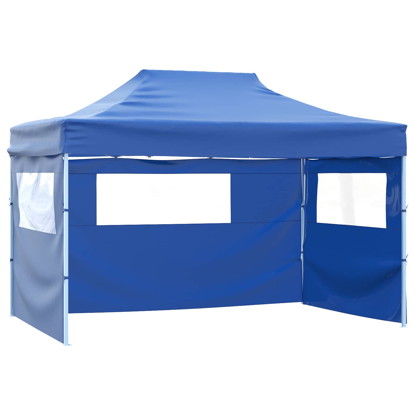 vidaXL Namiot Imprezowy Niebieski 280 x 410 x 315 cm Materiał Oxford