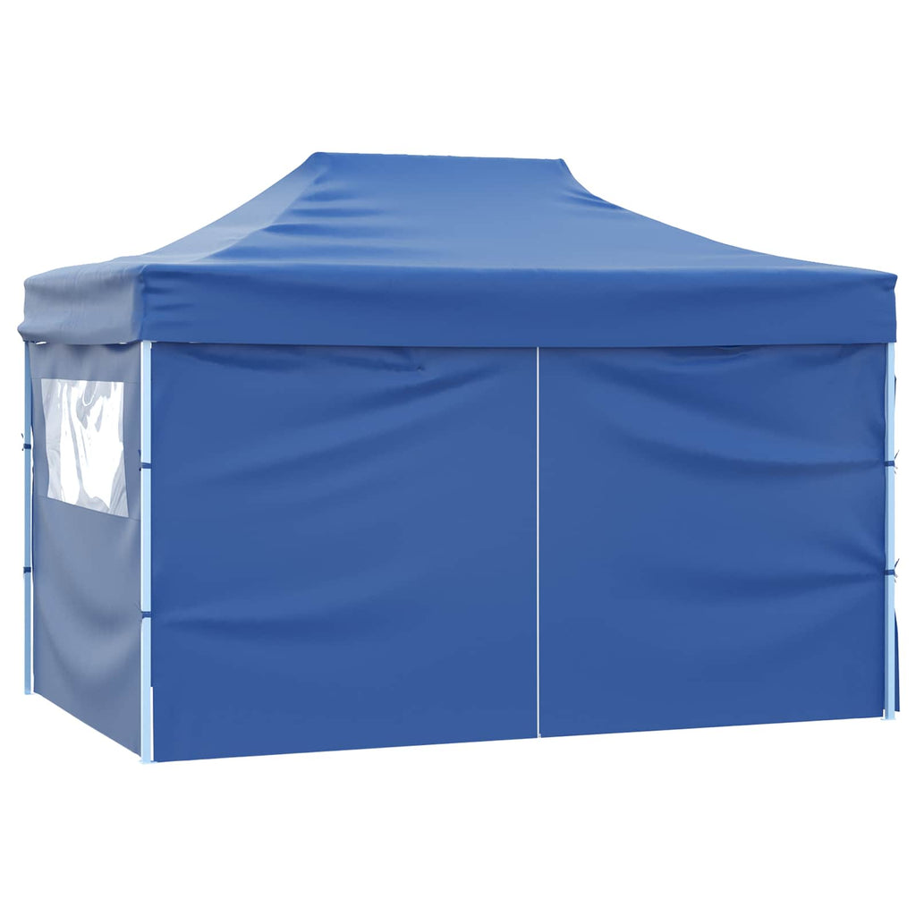 vidaXL Namiot Imprezowy Niebieski 280 x 410 x 315 cm Materiał Oxford
