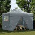 vidaXL Namiot Imprezowy Antracyt 280 x 410 x 315 cm Materiał Oxford