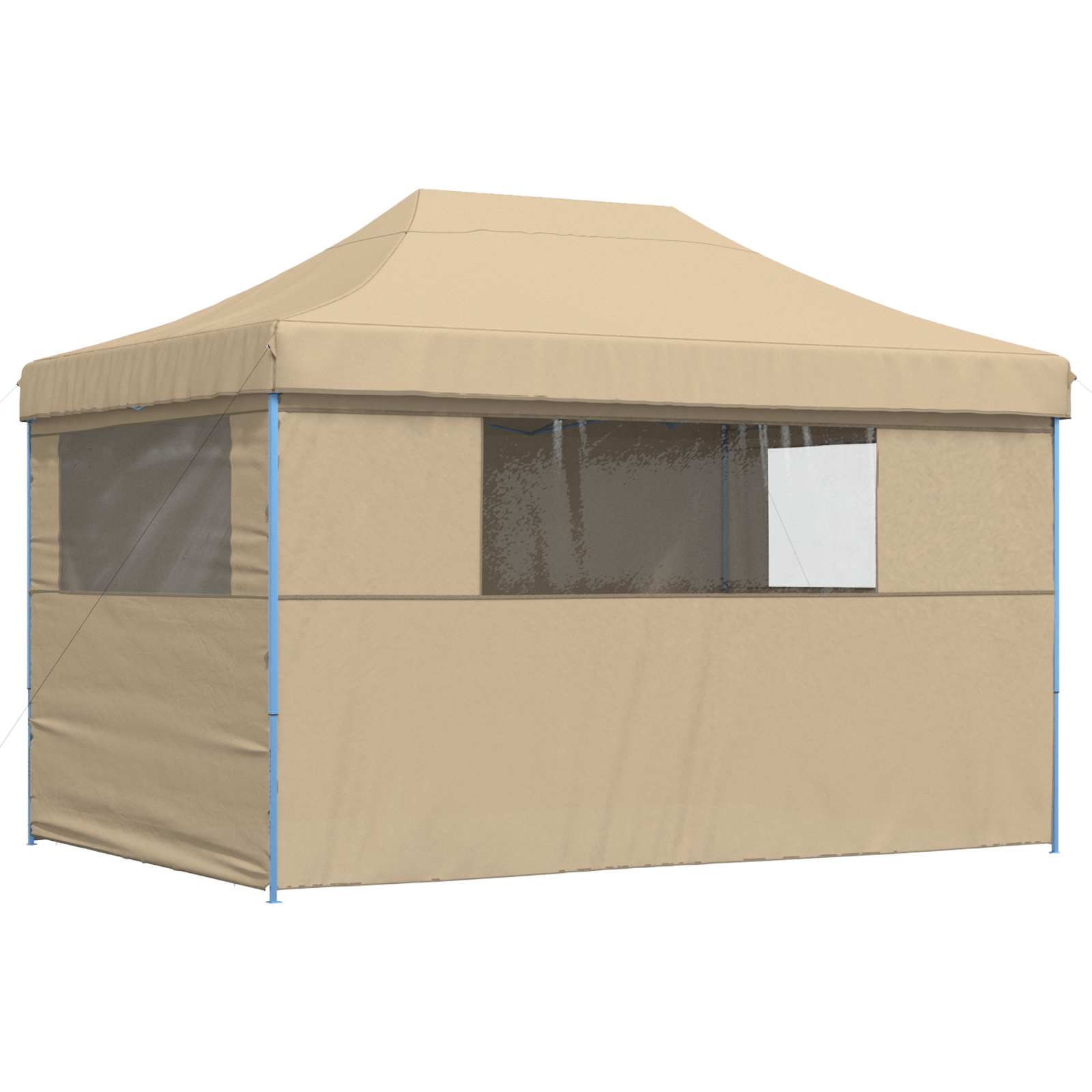 vidaXL Namiot Imprezowy Beżowy 279 x 410 x 315 cm Materiał Oxford
