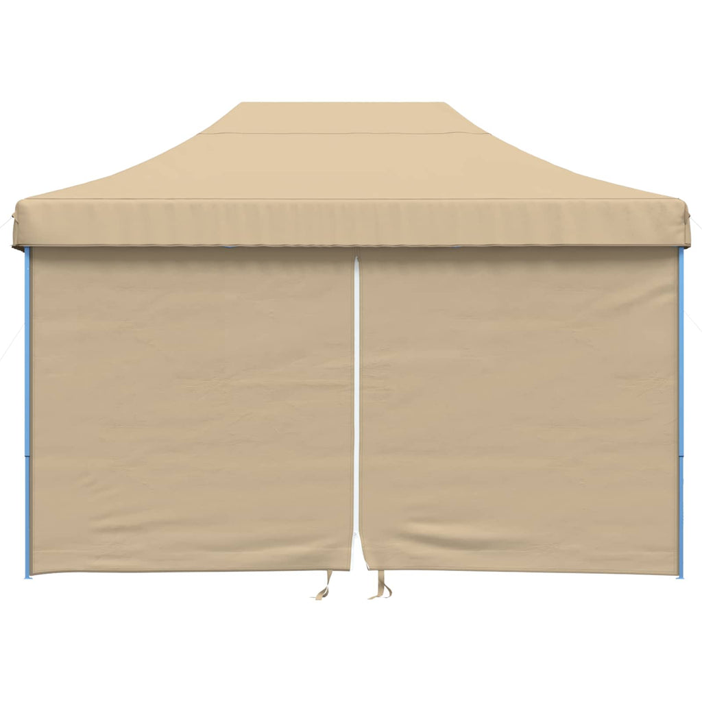 vidaXL Namiot Imprezowy Beżowy 279 x 410 x 315 cm Materiał Oxford