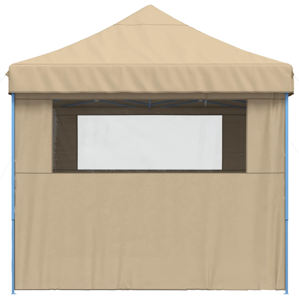 vidaXL Namiot Imprezowy Beżowy 279 x 410 x 315 cm Materiał Oxford