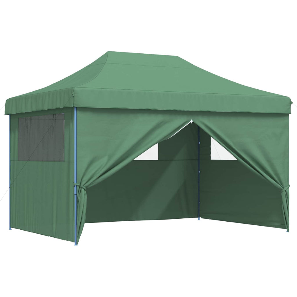 vidaXL Namiot Imprezowy Zielony 279 x 410 x 315 cm Materiał Oxford