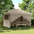 vidaXL Namiot Imprezowy Ciemnoszary 279 x 410 x 315 cm Materiał Oxford
