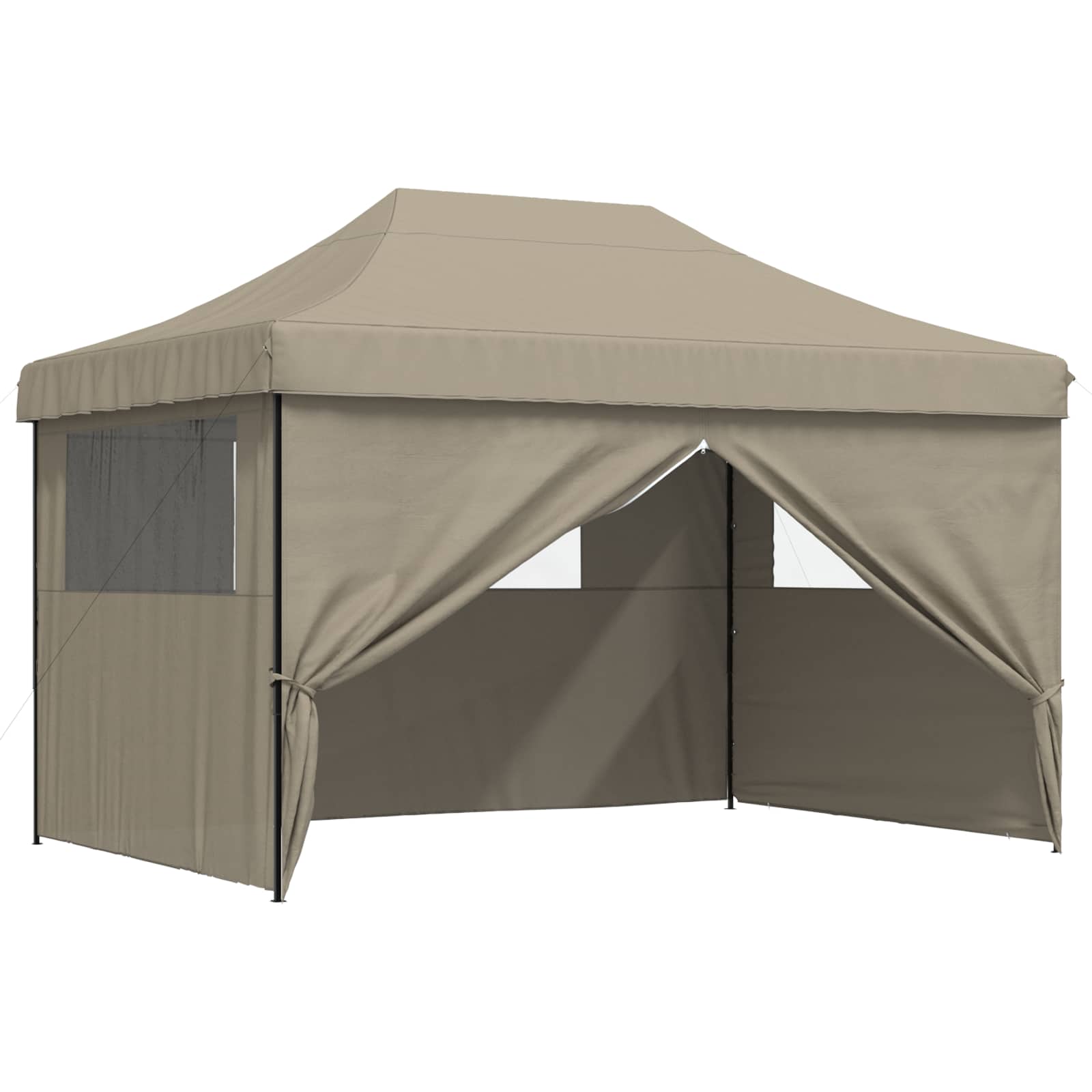 vidaXL Namiot Imprezowy Ciemnoszary 279 x 410 x 315 cm Materiał Oxford