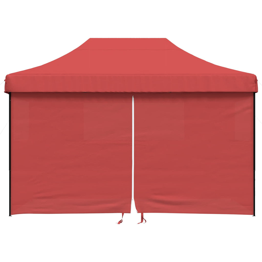 vidaXL Namiot Imprezowy bordowy 279 x 410 x 315 cm Materiał Oxford