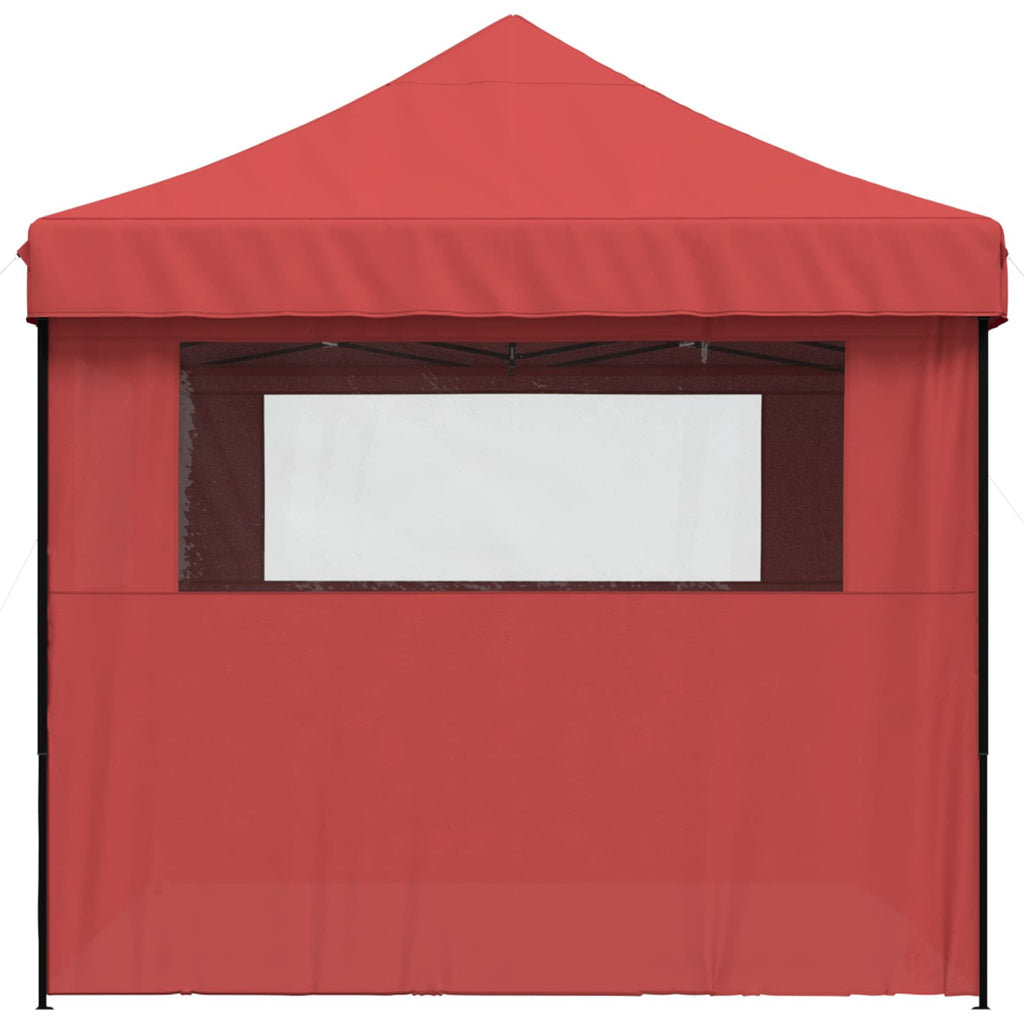 vidaXL Namiot Imprezowy bordowy 279 x 410 x 315 cm Materiał Oxford