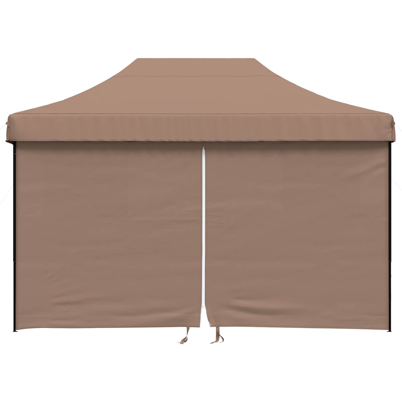 vidaXL Namiot Imprezowy Brązowy 279 x 410 x 315 cm Materiał Oxford
