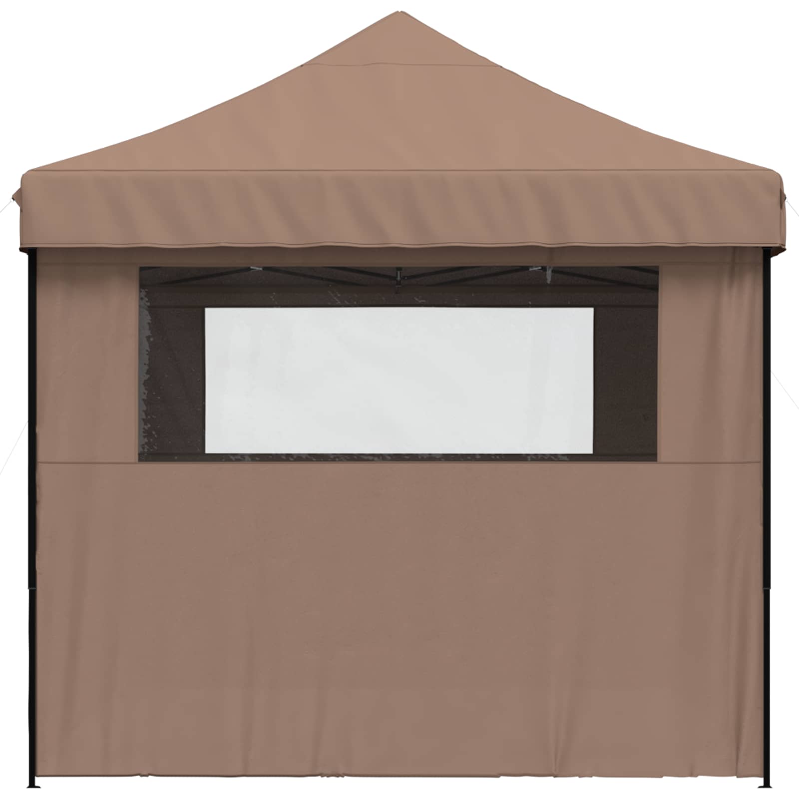 vidaXL Namiot Imprezowy Brązowy 279 x 410 x 315 cm Materiał Oxford