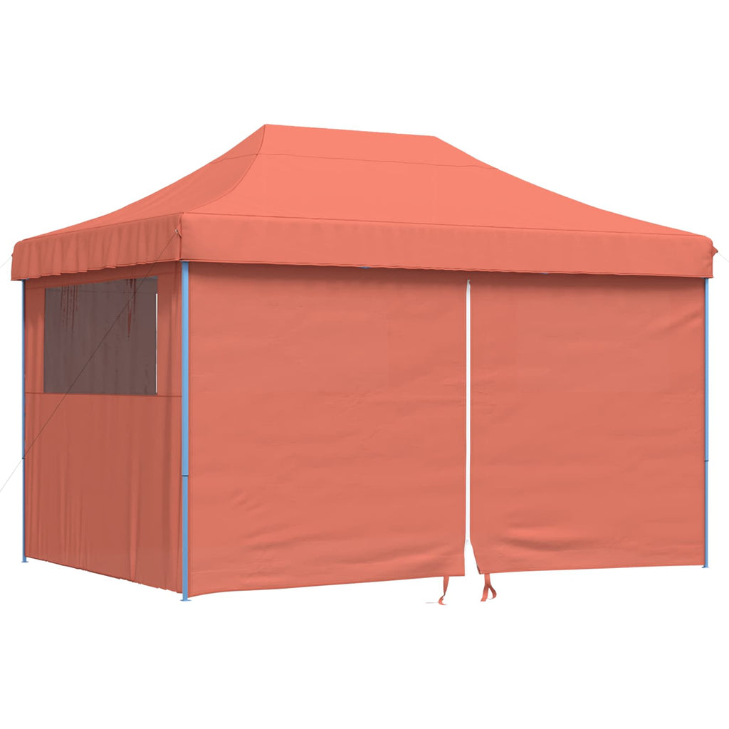 vidaXL Namiot Imprezowy terakota 279 x 410 x 315 cm Materiał Oxford