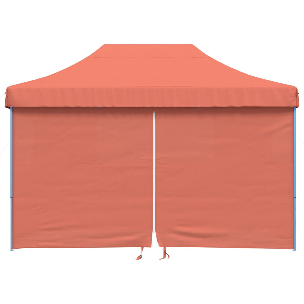 vidaXL Namiot Imprezowy terakota 279 x 410 x 315 cm Materiał Oxford