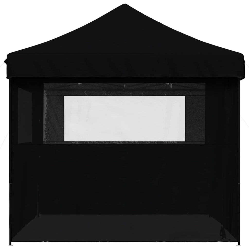 vidaXL Namiot Imprezowy Czarny 279 x 410 x 315 cm Materiał Oxford