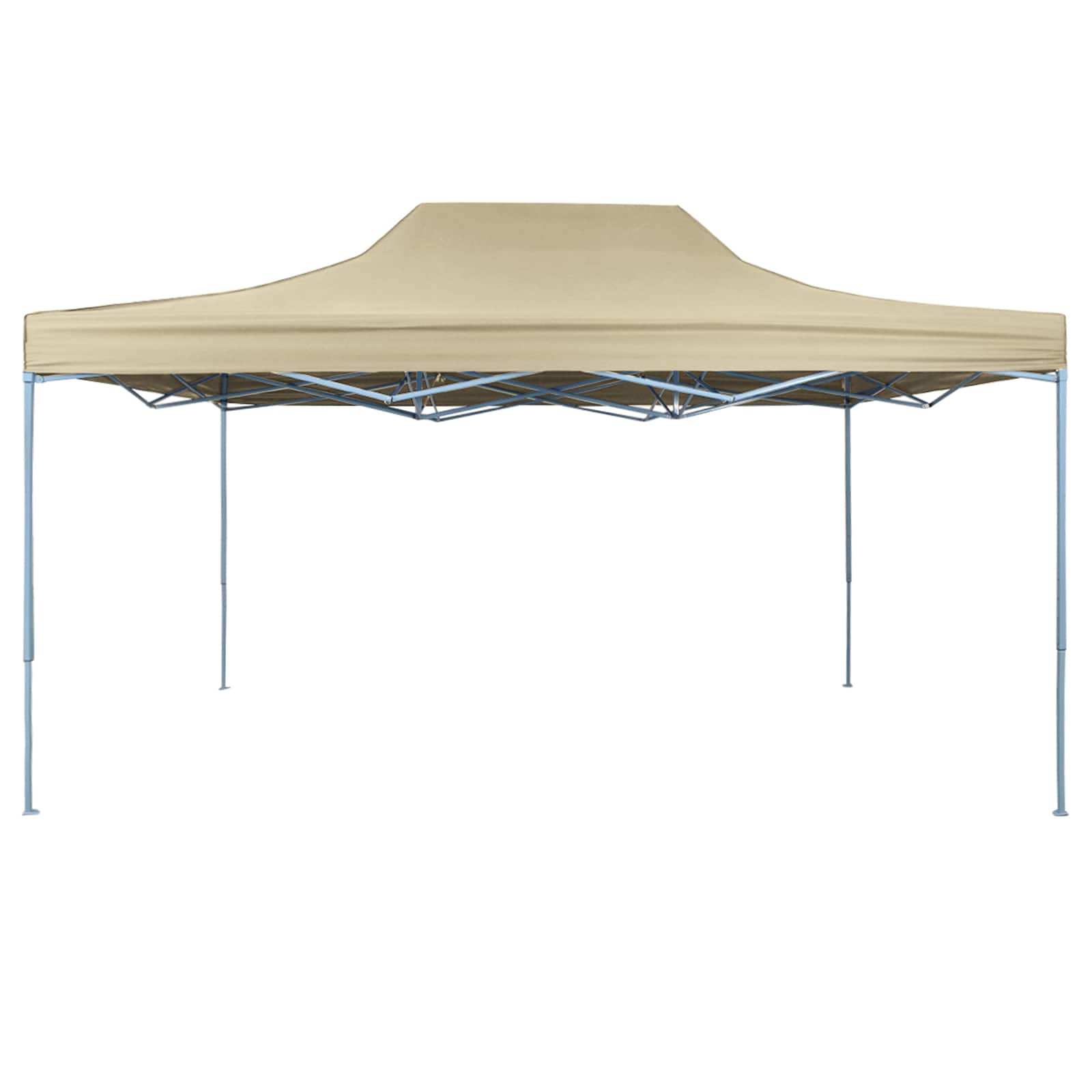 vidaXL Namiot Imprezowy Kremowy 291 x 431 x 315 cm Materiał Oxford