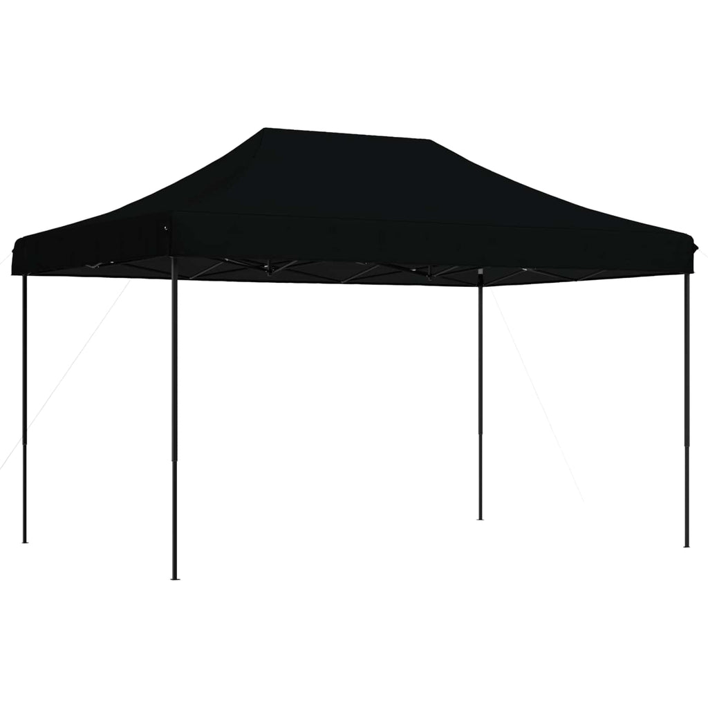 vidaXL Namiot Imprezowy Czarny 292 x 440 x 315 cm Materiał Oxford