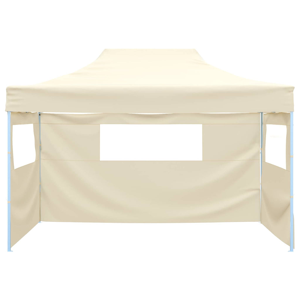 vidaXL Namiot Imprezowy Kremowy 291 x 431 x 315 cm Materiał Oxford