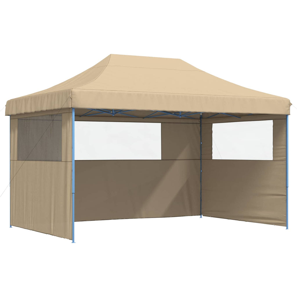 vidaXL Namiot Imprezowy Beżowy 292 x 440 x 315 cm Materiał Oxford