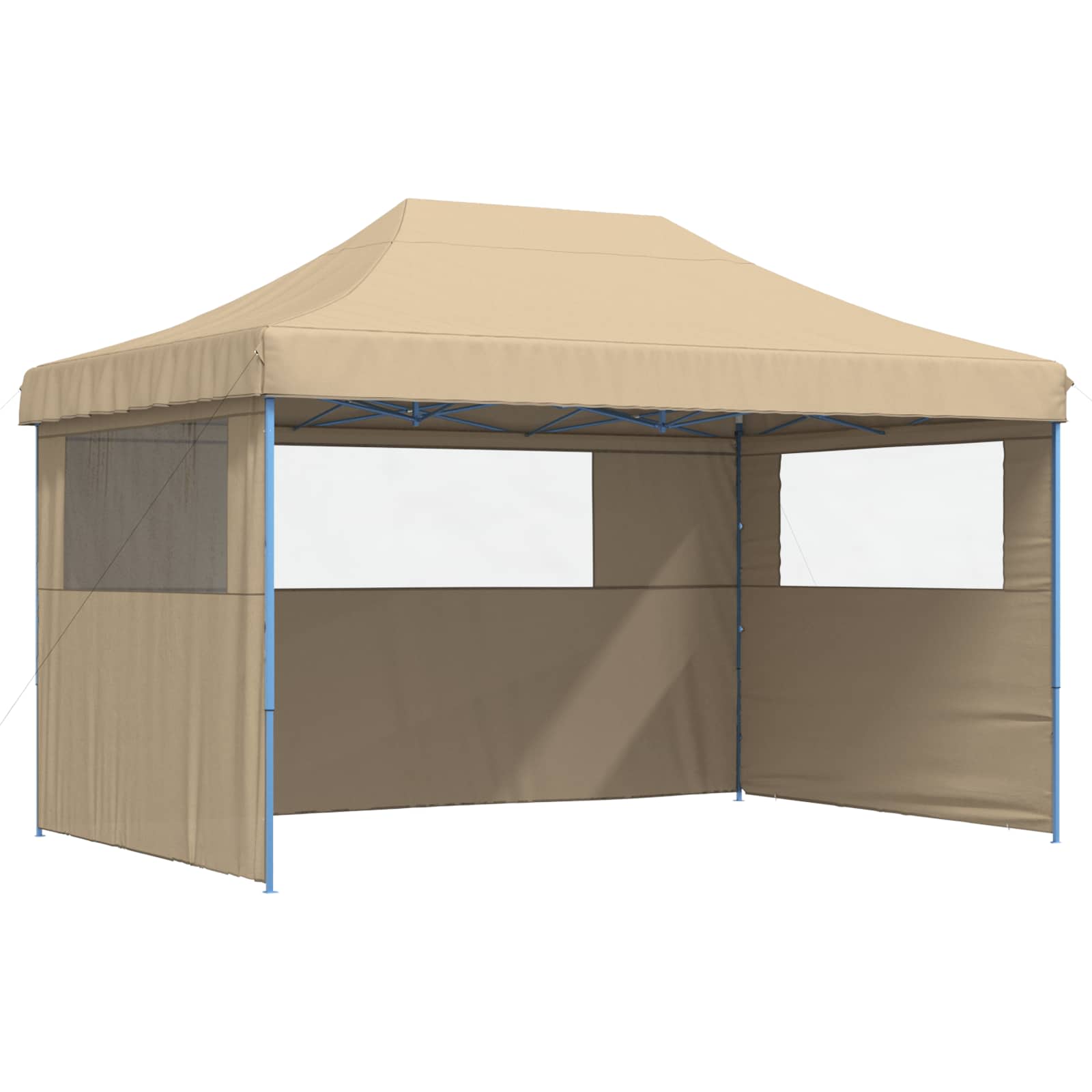 vidaXL Namiot Imprezowy Beżowy 292 x 440 x 315 cm Materiał Oxford