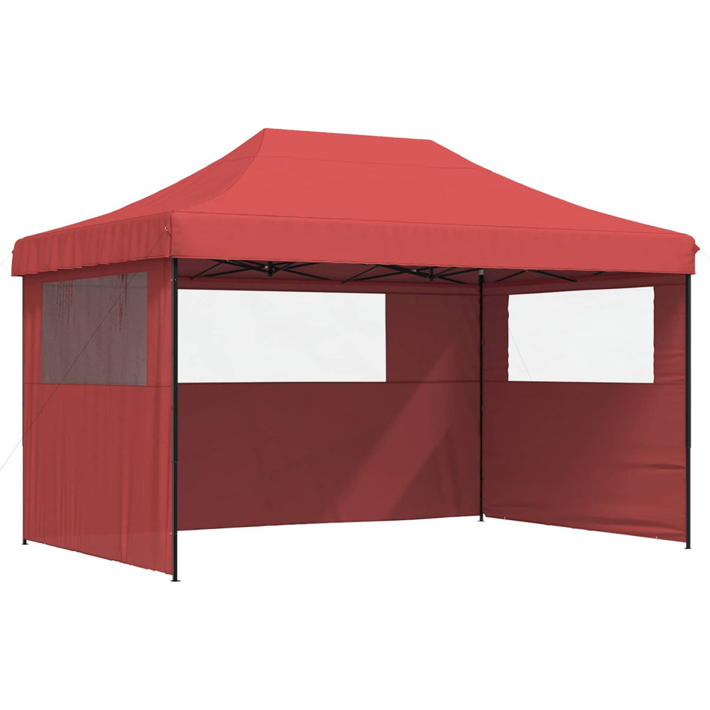 vidaXL Namiot Imprezowy bordowy 292 x 440 x 315 cm Materiał Oxford