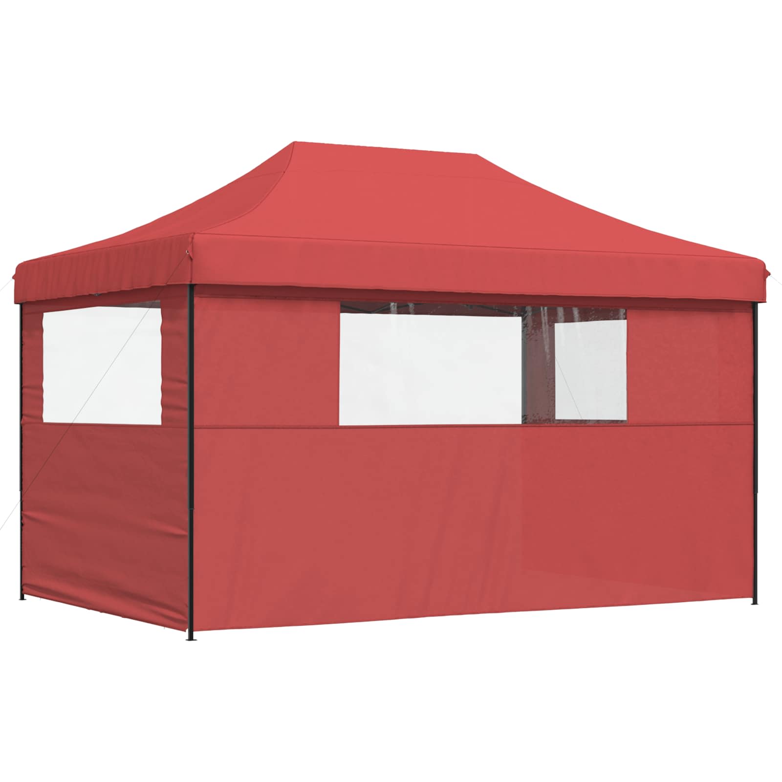 vidaXL Namiot Imprezowy bordowy 292 x 440 x 315 cm Materiał Oxford