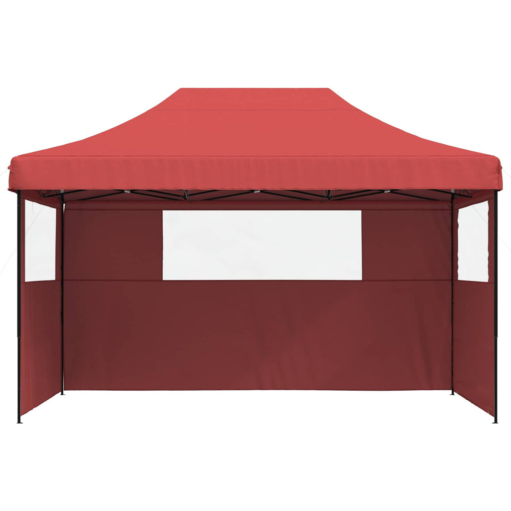 vidaXL Namiot Imprezowy bordowy 292 x 440 x 315 cm Materiał Oxford