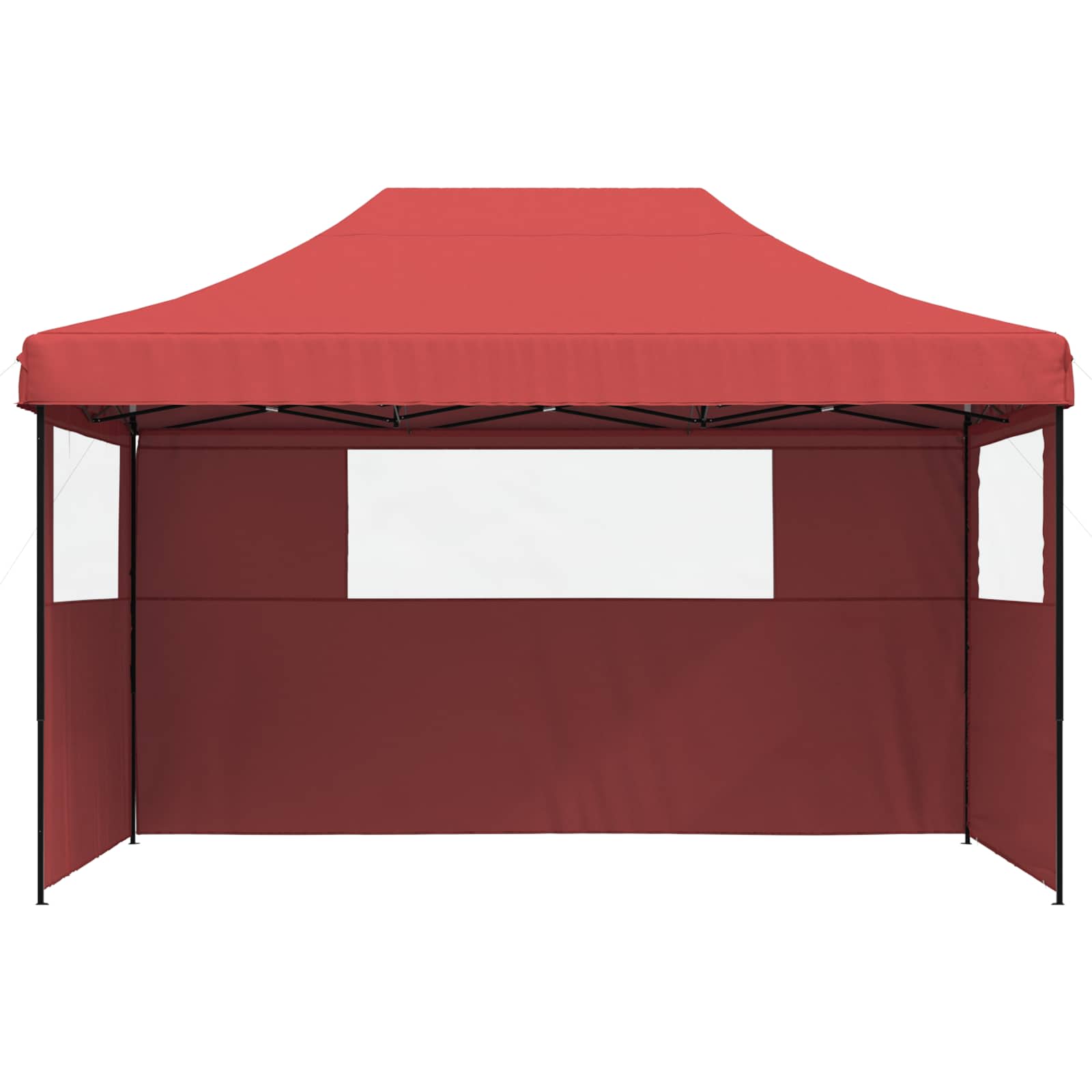 vidaXL Namiot Imprezowy bordowy 292 x 440 x 315 cm Materiał Oxford