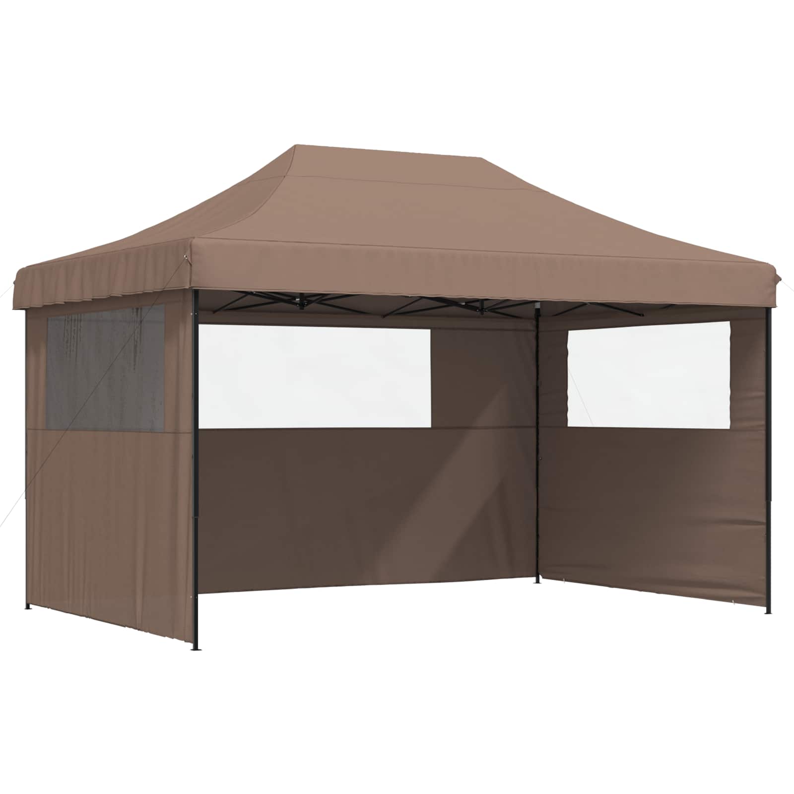 vidaXL Namiot Imprezowy Brązowy 292 x 440 x 315 cm Materiał Oxford
