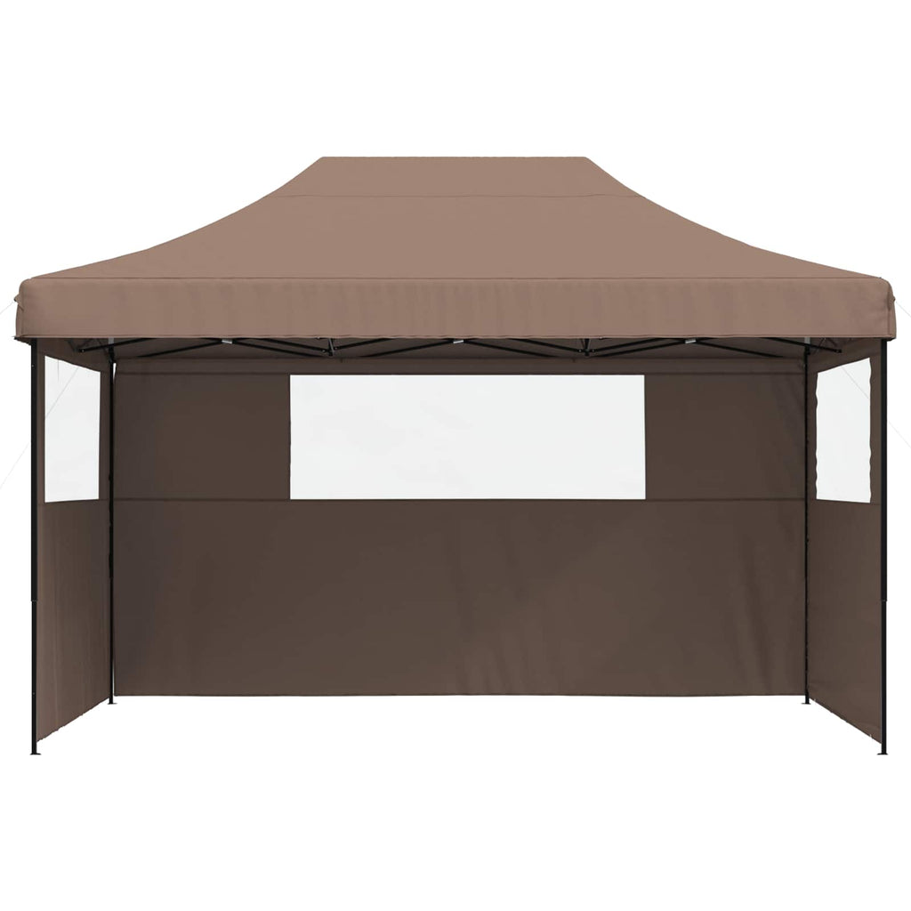 vidaXL Namiot Imprezowy Brązowy 292 x 440 x 315 cm Materiał Oxford