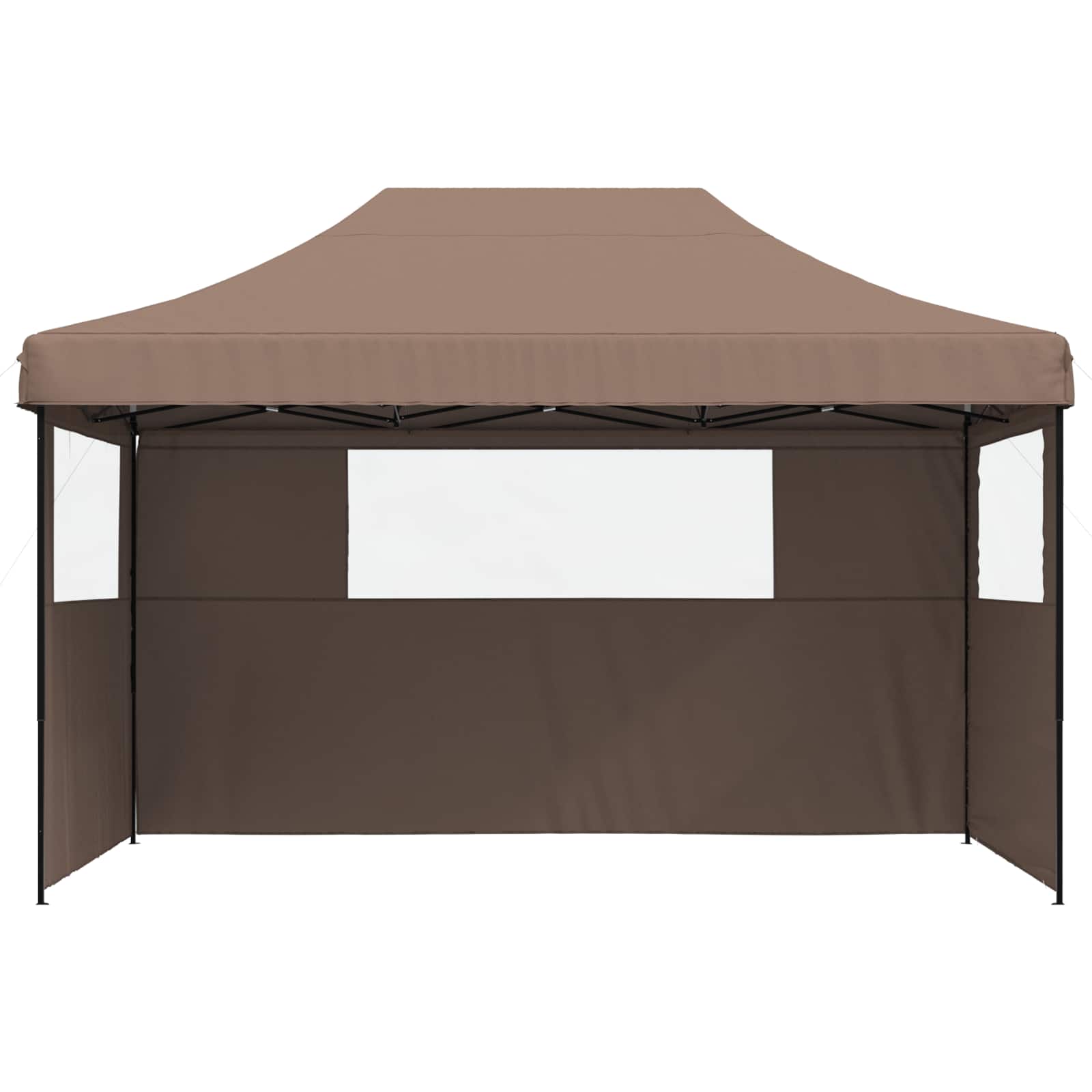 vidaXL Namiot Imprezowy Brązowy 292 x 440 x 315 cm Materiał Oxford