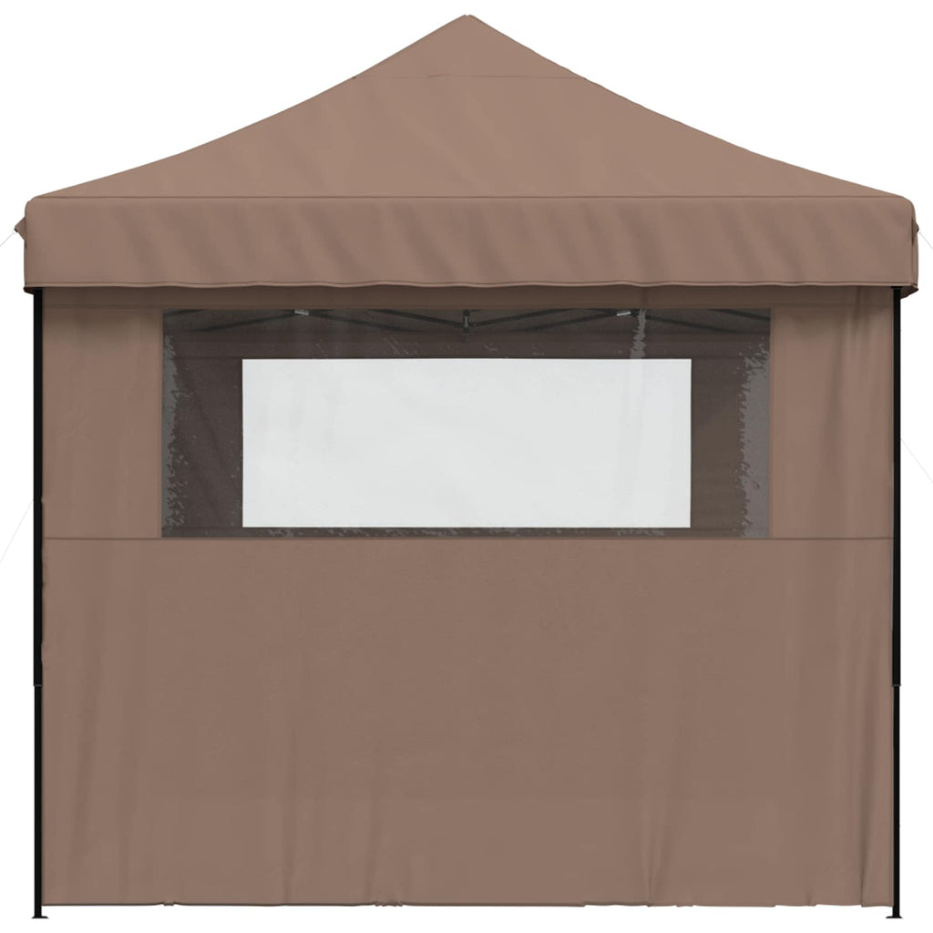 vidaXL Namiot Imprezowy Brązowy 292 x 440 x 315 cm Materiał Oxford