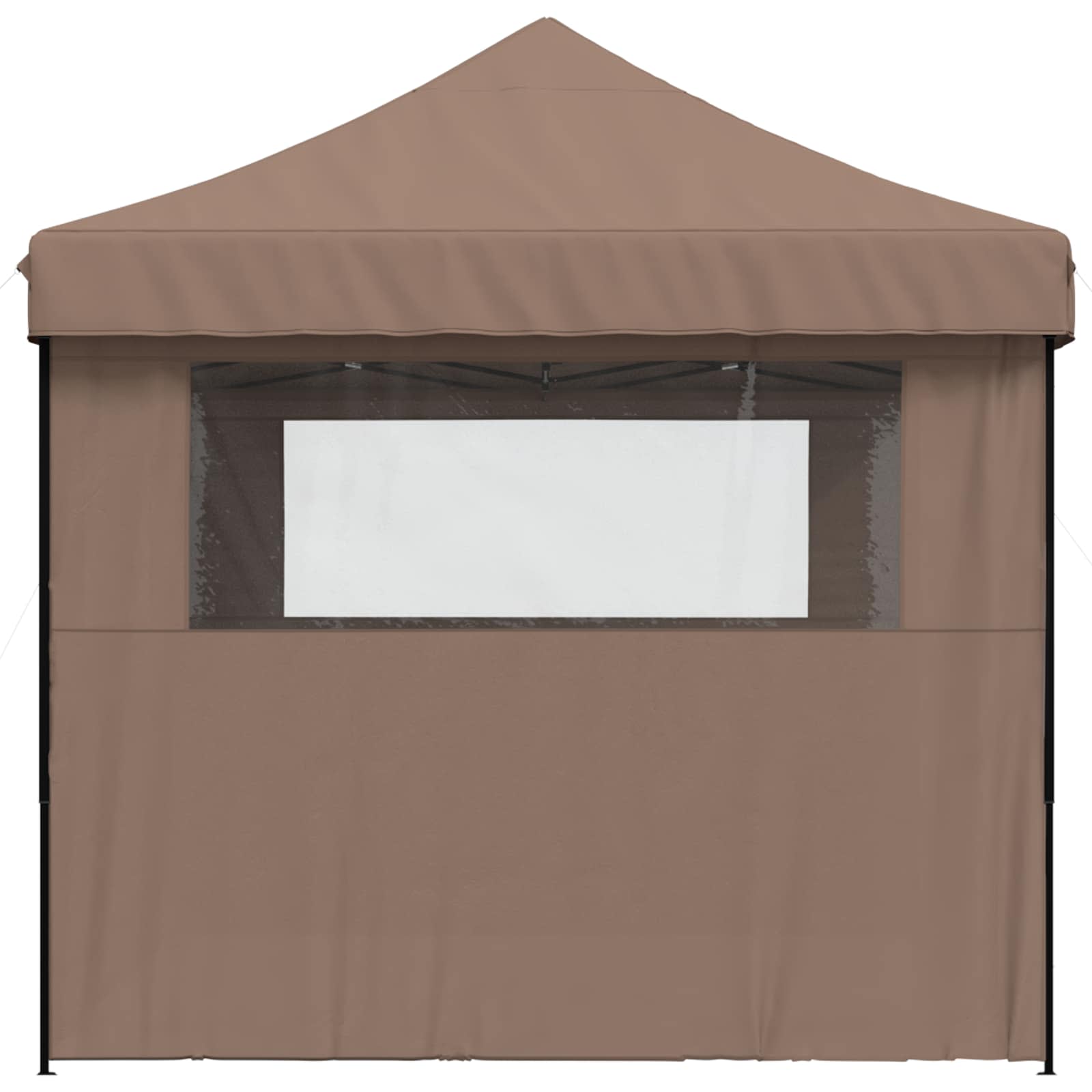 vidaXL Namiot Imprezowy Brązowy 292 x 440 x 315 cm Materiał Oxford