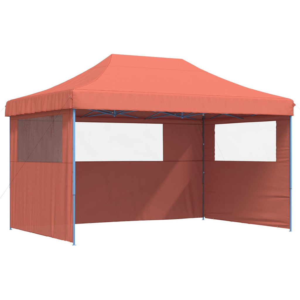 vidaXL Namiot Imprezowy terakota 292 x 440 x 315 cm Materiał Oxford