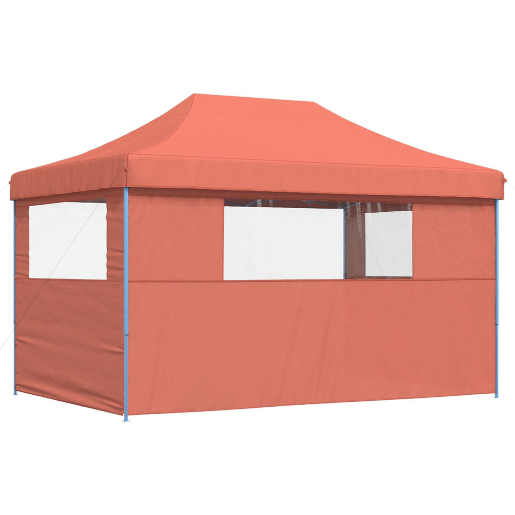 vidaXL Namiot Imprezowy terakota 292 x 440 x 315 cm Materiał Oxford