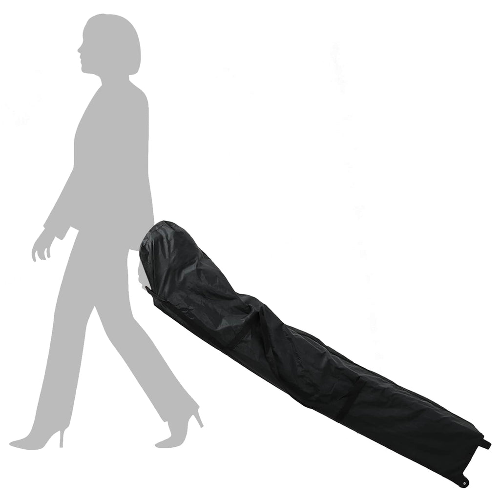 vidaXL Namiot Imprezowy Czarny 292 x 440 x 315 cm Materiał Oxford