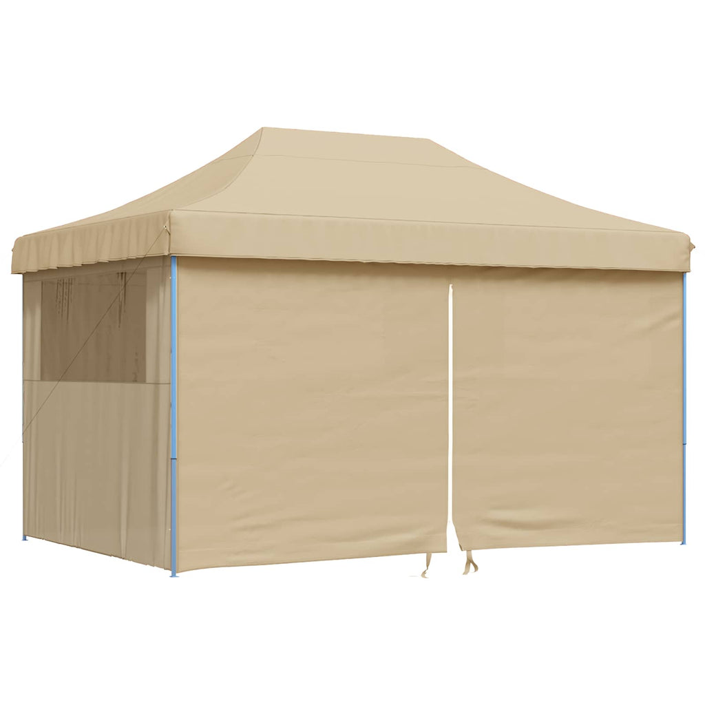 vidaXL Namiot Imprezowy Beżowy 292 x 440 x 315 cm Materiał Oxford