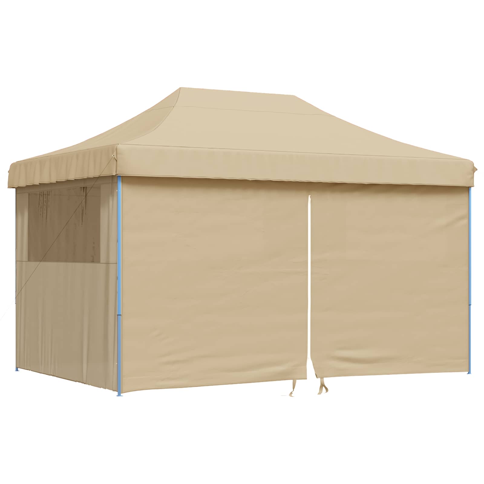 vidaXL Namiot Imprezowy Beżowy 292 x 440 x 315 cm Materiał Oxford